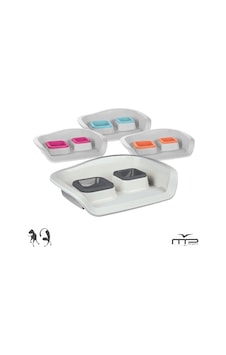 Mp - 36 - Bergamo Nembo Sıçratmayan 0,3+0,25lt Mama - Csmtex - Su Kabı Mp - 36 - Bergamo Nembo Sıçratmayan 0,3+0,25lt Mama - Csmtex - Su Kabı