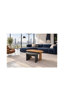 Katmanlı Tasarım Oval İkili Salon Orta Sehpası Ekonomik Demonte Servis Sehbası Orta Sehpa Ahşap-antrasit - 935220333 Ahşap-antrasit Katmanlı Tasarım Oval İkili Salon Orta Sehpası Ekonomik Demonte Servis Sehbası Orta Sehpa Ahşap-antrasit - 935220333 Ahşap-antrasit
