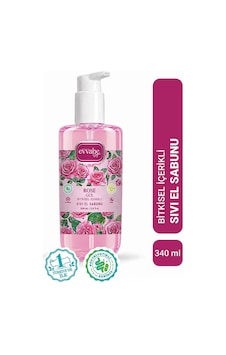 Bitkisel İçerikli Sıvı El Sabunu Rose 340ml Bitkisel İçerikli Sıvı El Sabunu Rose 340ml