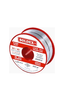 Soldex Lehim Teli 1.20Mm 60/40 200Gr Soldex Lehim Teli 1.20Mm 60/40 200Gr