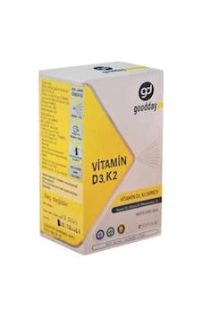Goodday Vitamin D3K2 Takviye Edici Gıda 20 ML Goodday Vitamin D3K2 Takviye Edici Gıda 20 ML
