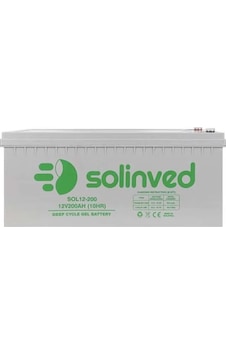 Solinved 12v 200ah Jel Akü - Sol12-200 Solinved 12v 200ah Jel Akü - Sol12-200