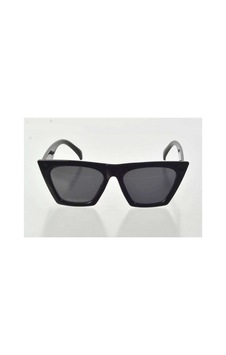 Siyah Çerçeve Cat Eye Kadın Güneş Gözlüğü - Moda Gözlük Abundance Prosperity Siyah Çerçeve Cat Eye Kadın Güneş Gözlüğü - Moda Gözlük Abundance Prosperity