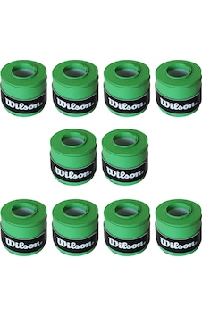Wilson Comfort Bowl O'grips 10 Adet Grip Tenis Gribi Yeşil