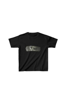 Assema Çocuk Unisex Baskılı T-shirt - Siyah Çok Renkli Assema Çocuk Unisex Baskılı T-shirt - Siyah Çok Renkli
