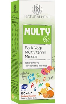 Naturalnest Multy Şurup 150 ML Naturalnest Multy Şurup 150 ML
