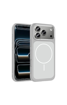 Apple Uyumlu iPad iPhone 17 Pro Max Kılıf M-safe Şarj Özellikli Metal Kamera Çerçeveli Zore Sanremo Silikon Kapa Apple Uyumlu iPad iPhone 17 Pro Max Kılıf M-safe Şarj Özellikli Metal Kamera Çerçeveli Zore Sanremo Silikon Kapa