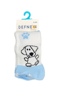 Defne Baby Bebek Külotlu Çorap 004-21 Mavi-beyaz Mavi - Beyaz Defne Baby Bebek Külotlu Çorap 004-21 Mavi-beyaz Mavi - Beyaz