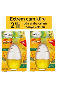 Extrem Cam Küre Oda Ortam Ev Ofis Araç Banyo Kokusu Mango 2 X 100 Ml Extrem Cam Küre Oda Ortam Ev Ofis Araç Banyo Kokusu Mango 2 X 100 Ml