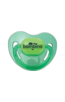 Bambino Silikon Damaklı Emzik 6 - 18 Ay No:2 Yeşil