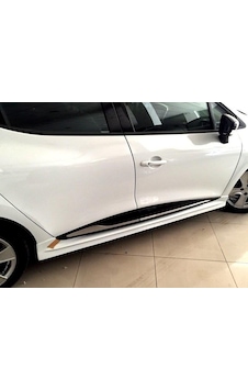 Renault Clio 4 R Yan Marşpiyel (Plastik)