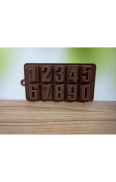 Silikon Çikolata Kalıbı No Ecmelnm511 Beyaz Silikon Çikolata Kalıbı No Ecmelnm511 Beyaz