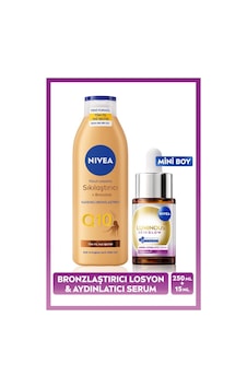 Luminous630 Skin Glow Anında Aydınlatıcı Serum 15ml Ve Q10 Sıkılaştırıcı Brozluk Vücut Losyonu 250ml