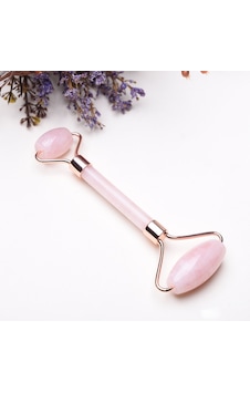 Pembe Kuvars Jade Roller Çift Taraflı Yüz Masaj Aleti Pembe Kuvars Jade Roller Çift Taraflı Yüz Masaj Aleti