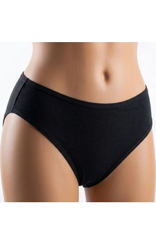 6 Adet İmer Kadın Modal Düz Bikini Külot 124 Siyah 6 Adet İmer Kadın Modal Düz Bikini Külot 124 Siyah