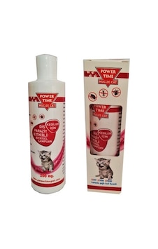 Power Time Kedi Dış Parazit Şampuanı 200 MG