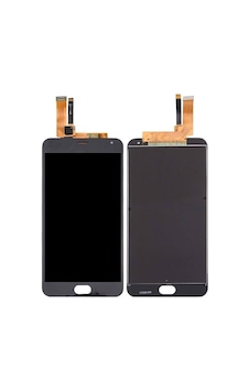 Meizu M2 Note Uyumlu Meizu Note 2 Lcd Ekran Çıtasız Siyah