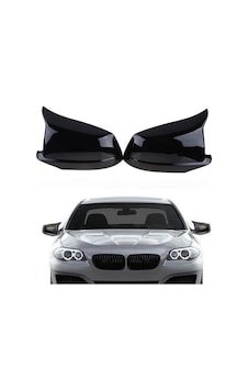 BMW F10 2011-2014 PARLAK SİYAH BATMAN AYNA KAPAGI BMW F10 2011-2014 PARLAK SİYAH BATMAN AYNA KAPAGI