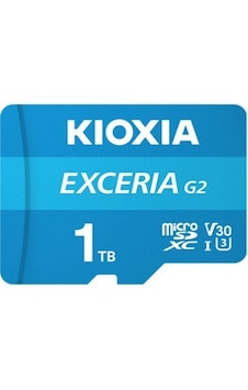 Kioxia LMEX2L001TG2 Exceria G2 1 TB Micro SD V30 4K Hafıza Kartı Kioxia LMEX2L001TG2 Exceria G2 1 TB Micro SD V30 4K Hafıza Kartı