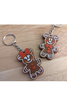 Minnie Ve Mickey Zencefilli Kurabiye Sevimli Figür Karakter Anahtarlık Çok Renkli Minnie Ve Mickey Zencefilli Kurabiye Sevimli Figür Karakter Anahtarlık Çok Renkli