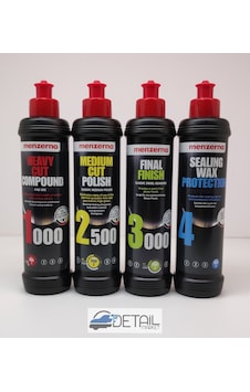 Menzerna 1000 2500 3000 Sealingwax Kalın Pasta Boya Kor. Set 250 Menzerna 1000 2500 3000 Sealingwax Kalın Pasta Boya Kor. Set 250