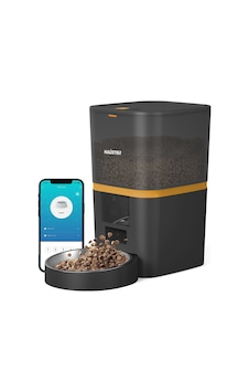 Haustier Qq003 Siyah Akıllı Kedi Köpek Otomatik Mama Kabı, Tuya App-wifi Uzaktan Kontrol, 6lt Hazne Haustier Qq003 Siyah Akıllı Kedi Köpek Otomatik Mama Kabı, Tuya App-wifi Uzaktan Kontrol, 6lt Hazne