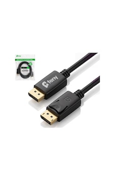 Feny Fn-ds4k03 Displayport V1.2 M-m 4k 60hz 2k 165hz Altın Kaplama 3m Kablo Feny Fn-ds4k03 Displayport V1.2 M-m 4k 60hz 2k 165hz Altın Kaplama 3m Kablo