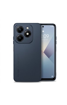 Tekno Tecno Spark 20 Kj5n Uyumlu Parmak İzi Bırakmaz Deri Görünümlü Silikon Kılıf Kamera Korumalı Lacivert Tekno Tecno Spark 20 Kj5n Uyumlu Parmak İzi Bırakmaz Deri Görünümlü Silikon Kılıf Kamera Korumalı Lacivert