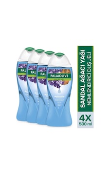 Palmolive Moments Duş Jeli Nemlendirici Sandal Ağacı 4 x 500 ML Palmolive Moments Duş Jeli Nemlendirici Sandal Ağacı 4 x 500 ML