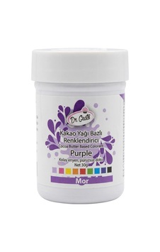 Çikolata Boyası Mor 30 Gr Yağ Bazlı Gıda Boyası Kakao Yağı, Çikolata Ve Ganaj İçin Çikolata Boyası Mor 30 Gr Yağ Bazlı Gıda Boyası Kakao Yağı, Çikolata Ve Ganaj İçin