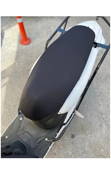 Siyah Motor Sele Kılıfı 1.kalite Penye Kumaş Likrali 50cc Ve 150cc Uyumlu