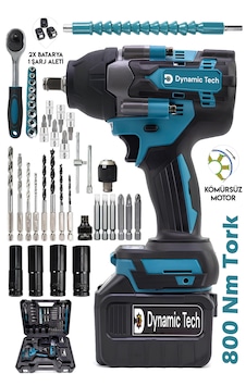 Dynamic Tech DT-800 Profesyonel Torklu Bijon Sökme Somun Sıkma Makinesi