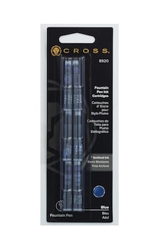 Cross 8929td3 Dolmakalem Kartuş Mavi --- Cross 8929td3 Dolmakalem Kartuş Mavi ---