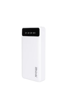Ithink PT-123 10000 mAh Taşınabilir Şarj Cihazı Powerbank Beyaz Ithink PT-123 10000 mAh Taşınabilir Şarj Cihazı Powerbank Beyaz