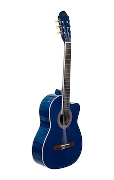 Bolero CB-1 BLS CW Kesik Kasa Klasik Gitar- Mavi Bolero CB-1 BLS CW Kesik Kasa Klasik Gitar- Mavi