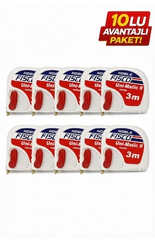 Yuenze 3m Şerit Metre Avantajlı Paket 10 Lu 3 M