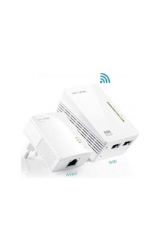 TP-LINK TL-WPA4220KIT 300MBPS 2PORT 2.4GHz I  DOOR POWERLINE ADAP
