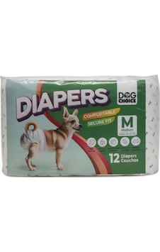 Dog Choıce Diapers Köpek Bağlama Bezi M Boy 12 Li Paket Erkek Köpek Alt Bezi Dog Choıce Diapers Köpek Bağlama Bezi M Boy 12 Li Paket Erkek Köpek Alt Bezi