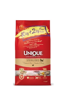 Unique Sterilised Chicken 10+2 Kg Tavuklu Kısır Kedi Maması Unique Sterilised Chicken 10+2 Kg Tavuklu Kısır Kedi Maması