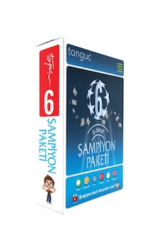 Tonguç Yayınları 6. Sınıf Şampiyon Paketi Tonguç Yayınları 6. Sınıf Şampiyon Paketi