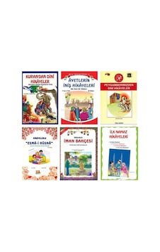 Çocuklar İçin Dini Hikayeler Seti 6 Kitap / Mürşide Uysal Çocuklar İçin Dini Hikayeler Seti 6 Kitap / Mürşide Uysal