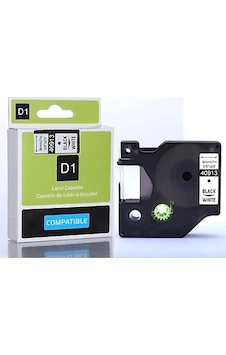 Dymo D1 40913 S0720680 9 Mm X 7 Mt Uyumlu Beyaz Etikete Siyah Yazı Şerit Etiket Kaseti Dymo D1 40913 S0720680 9 Mm X 7 Mt Uyumlu Beyaz Etikete Siyah Yazı Şerit Etiket Kaseti