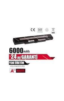 10.8 V Mt50-3S4400-S4S6 Batarya. Pil 6 Cell 6000 Mah Siyah 10.8 V Mt50-3S4400-S4S6 Batarya. Pil 6 Cell 6000 Mah Siyah