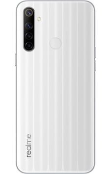 Oppo Realme 6i Arka Pil Kapağı Beyaz
