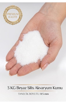 3 Kg Beyaz Silis Akvaryum Kumu 0.5 Mm İnce Taneli Doğal Akvaryum Kumu Tatlı Su Ve Bitkili Akvaryum İçin 3 Kg Beyaz Silis Akvaryum Kumu 0.5 Mm İnce Taneli Doğal Akvaryum Kumu Tatlı Su Ve Bitkili Akvaryum İçin