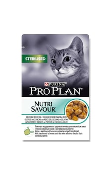Purina Pro Plan Okyanus Balıklı Pouch Kısırlaştırılmış Yetişkin Kedi Maması 24 x 85 G Purina Pro Plan Okyanus Balıklı Pouch Kısırlaştırılmış Yetişkin Kedi Maması 24 x 85 G