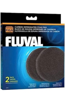 Fluval Fx5/Fx6 Karbonlu Biyolojik Filtre Süngeri 2'li Fluval Fx5/Fx6 Karbonlu Biyolojik Filtre Süngeri 2'li