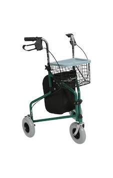 Alüminyum 3 Tekerlekli Sepetli Çantalı Yürüteç Pr-888 Rollator / Yürüteç