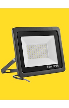 50 Watt Siyah Slim Kasa Sarı Amber Işık Ip65 Led Projektör 50 Watt Siyah Slim Kasa Sarı Amber Işık Ip65 Led Projektör