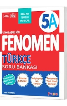 5. Sınıf Türkçe Fenomen A Soru Bankası Fenomen Okul Yayınları 5. Sınıf Türkçe Fenomen A Soru Bankası Fenomen Okul Yayınları